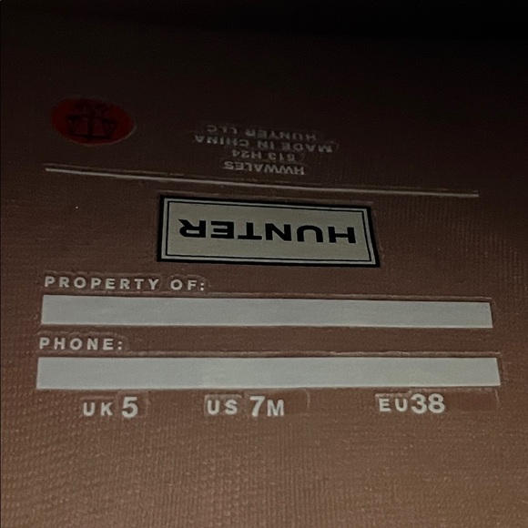 NWT Hunter Rain Boots - Picture 7 of 9